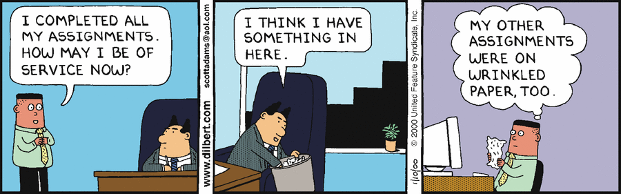 Dilbert Cartoon